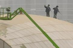 Čína - písečná bouře