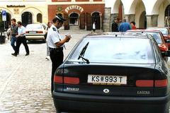 Městská policie zasahuje