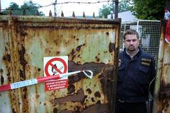 Sklad chemikálií v Libčanech