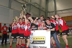 Tatran Střešovice slaví jubilejní 10. florbalový titul