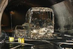 Švýcarsko tunel nehoda