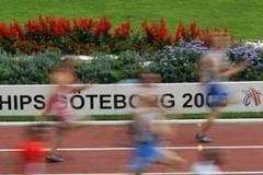 Finiš rozběhu na 100 m