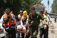 Izrael - vlakové neštěstí