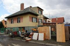 Nábytek zničený povodní