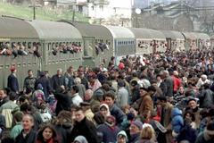 Uprchlíci v Prištině