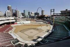 Výstavba baseballového stadionu v St. Louis 1