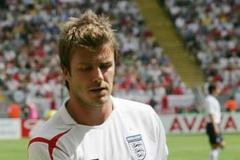 Anglie - Paraguay: David Beckham