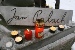 Jan Palach a svíčky