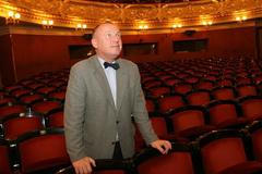 Ředitel Daniel Dvořák v hledišti Národního divadla