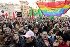 Demonstrace v Římě