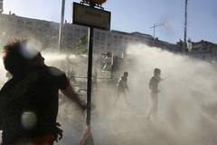 Pinochet demonstrace