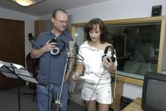 Nahrávání písně k Jacku Rozparovači