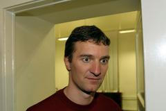 Tomáš Pitr ve dveřích