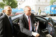 Mirek Topolánek přijel do Aktuálně.cz