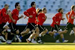 Česká reprezentace v Bratislavě