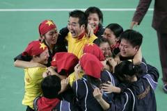 Radost Vietnamek z vítězství v sepaktakrawu