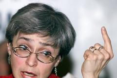 Anna Politkovská na archivním snímku