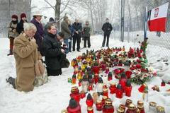 Polsko smutek svíčky