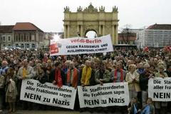 Demonstrace v Postupimi proti rasismu