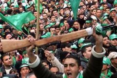 Oslavy vítězství Hamasu