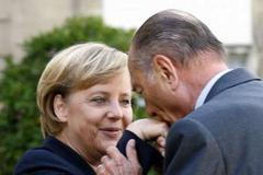 Chirac a Merkelová
