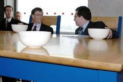 Bill Gates v lisabonském "Pavilonu vědění" v areálu EXPO