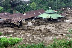 Sesuvy půdy na Jávě