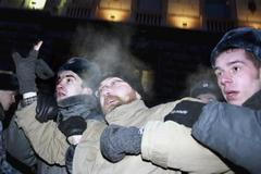 Demonstrace na podporu nevládních organizací