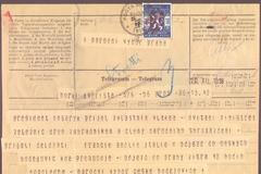 Historický unikát: telegram