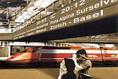 Švýcarsko nádraží Porta Alpina