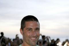 Matthew Fox (Jack) na premiéře seriálu Lost 3