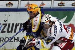 Hokej: Zlín (Leška) - Slavia (Jass)