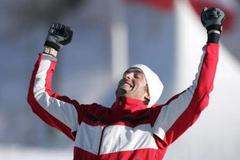 Magnus Moan se raduje z bronzu v severské kombinaci