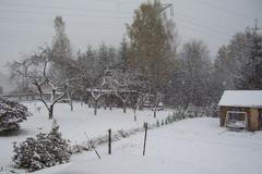 Amatérský meteorolog: V Lokti začala zima
