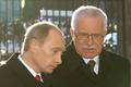 Prezident Vladimír Putin a Václav Klaus