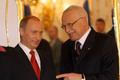 Prezidenti Vladimír Putin a Václav Klaus