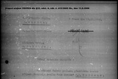 Zpráva pro ministra vnitra R. Baráka o neúspěšné akci proti F. Moldenovi ze dne 13.11.1956