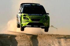 Mikko Hirvonen během rallye Akropolis