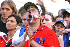Fanoušci v Praze