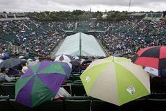 Deštivý Wimbledon