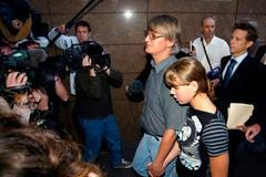 Michail Zubkov se svou dcerou