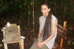 Íngrid Bétancourtová na videu z džungle.