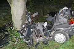 dopravní nehoda - milovice