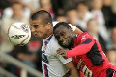 Lyon - Rennes: Baroš, Thomert