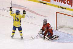 Česko - Švédsko, hokej