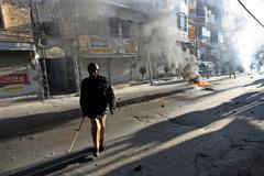 Nepokoje v Rávalpindí v Pákistánu