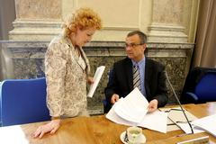 Miroslav Kalousek a Vlasta Parkanová