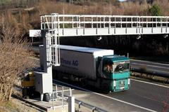 Systém výběru mýtného firmy Kapsch