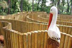 Bludiště a labyrinty v zámeckém parku v Loučni