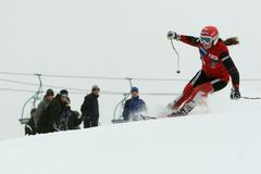 Šárka Záhrobská trénovala na Svatém Petru